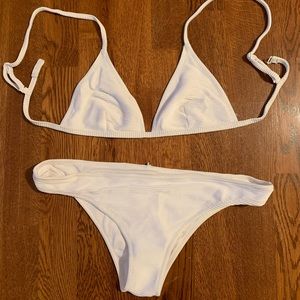 Free People Ribbed Bikini